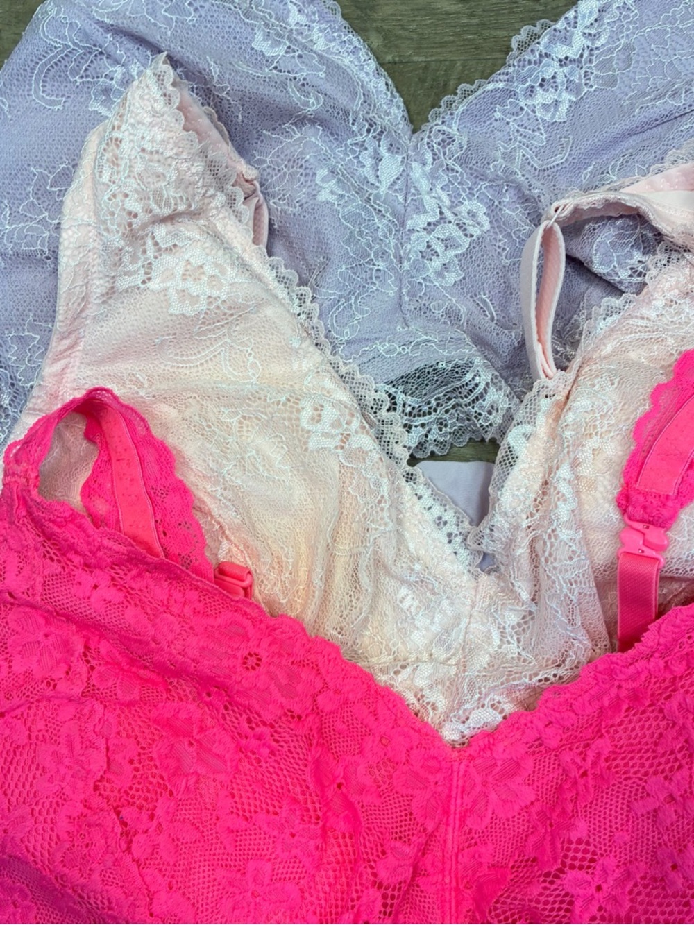 Secret Treasures No Boundaries 3 Lace Wirefree Bras - Picture 4 of 10